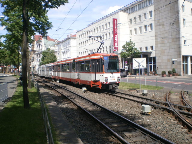 Foto van MoBiel Stadtbahnwagen M/N 8 559 Tram door Perzik