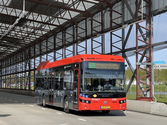 Foto van CXX Ebusco 2.2 (12mtr) 2086 Standaardbus door Stadsbus
