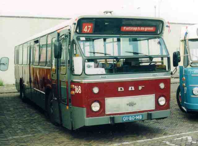 Foto van GVB DAF-Hainje CSA-I 168 Standaardbus door_gemaakt Jelmer