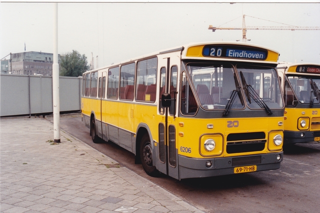 Foto van ZO DAF MB200 6206 Standaardbus door wyke2207
