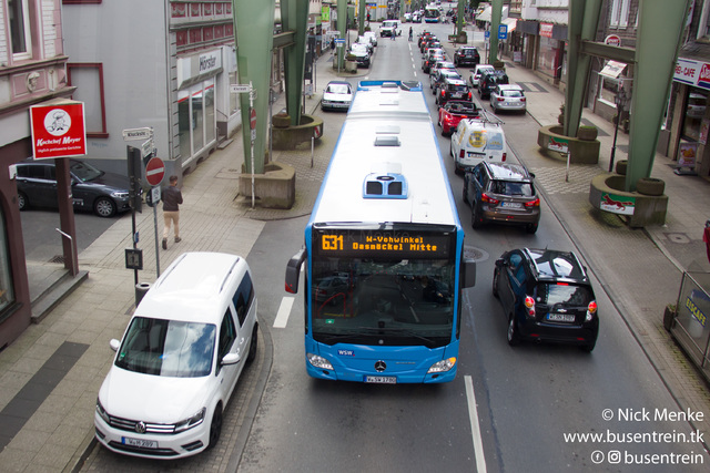 Foto van WSW Mercedes-Benz Citaro G 1770 Gelede bus door_gemaakt Busentrein