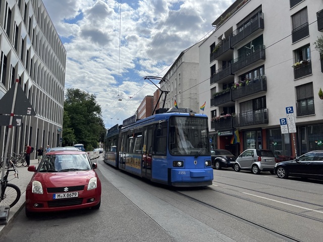 Foto van MVG GT6N 2151 Tram door Stadsbus