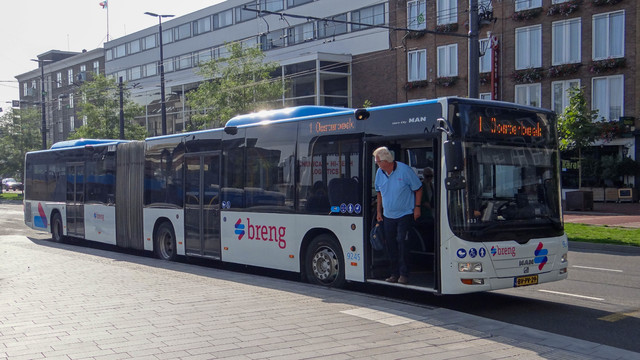 Foto van HER MAN Lion's City G 9245 Gelede bus door OVdoorNederland