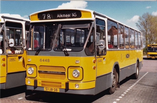 Foto van NZH DAF MB200 6448 Standaardbus door wyke2207