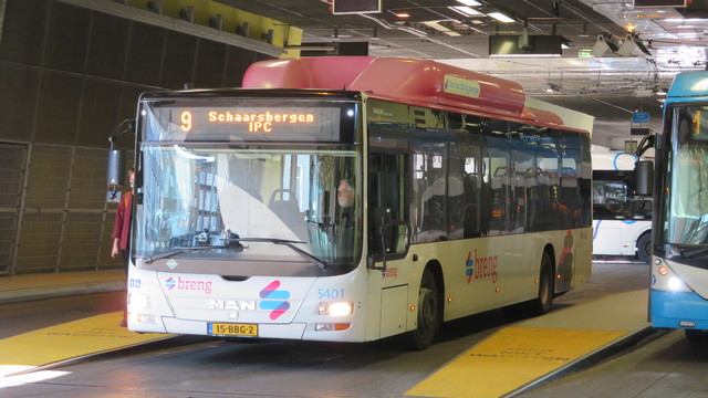 Foto van HER MAN Lion's City CNG 5401 Standaardbus door TreinspotterUtrecht