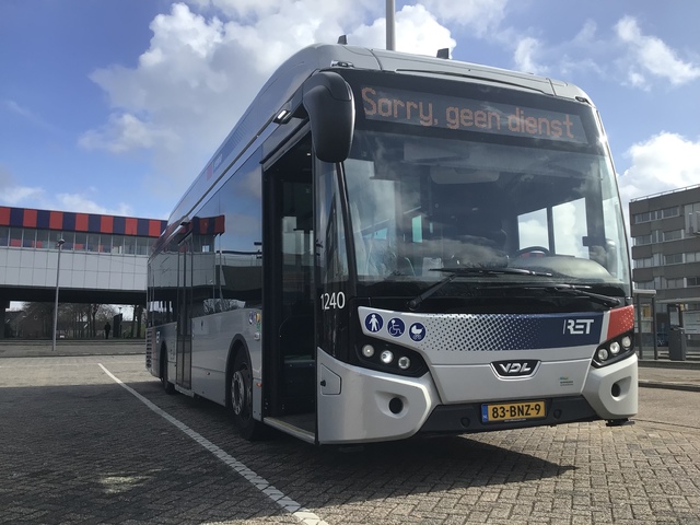 Foto van RET VDL Citea SLE-120 Hybrid 1240 Standaardbus door Marvin325