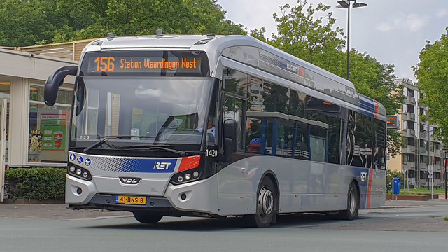 Foto van RET VDL Citea SLF-120 Electric 1420 Standaardbus door MetroRET