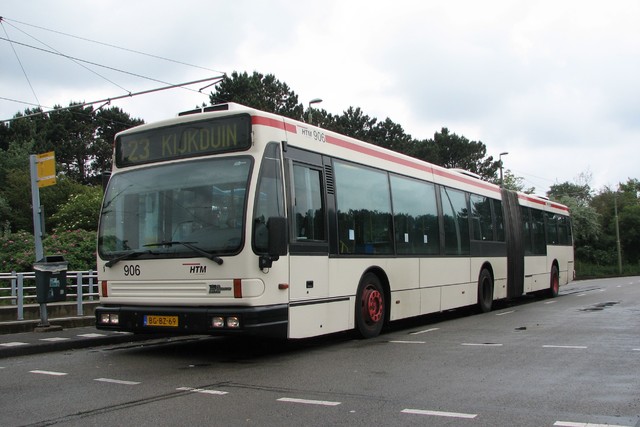 Foto van HTM Den Oudsten B93 906 Gelede bus door dmulder070