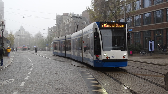 Foto van GVB Siemens Combino 2032 Tram door SteefAchterberg