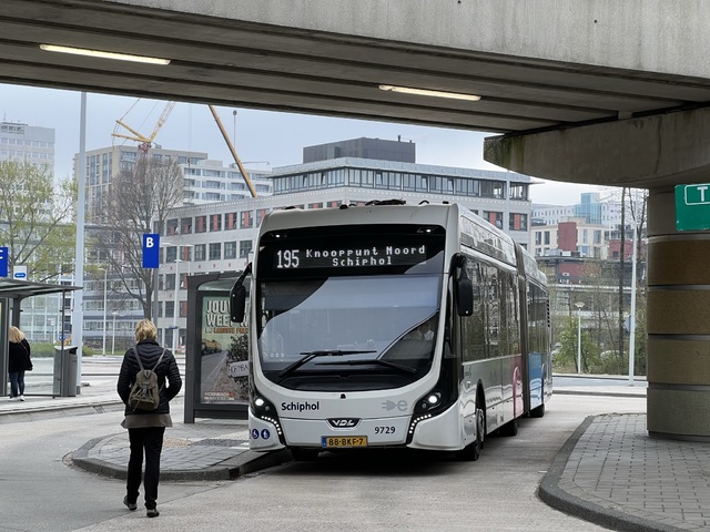 Foto van CXX VDL Citea SLFA-181 Electric 9729 Gelede bus door_gemaakt Stadsbus