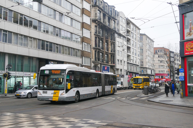 Foto van DeLijn Van Hool AG300 5540 Gelede bus door Rio-fotografie