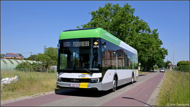 Foto van DeLijn Van Hool A12 2870 Standaardbus door WDaelmans
