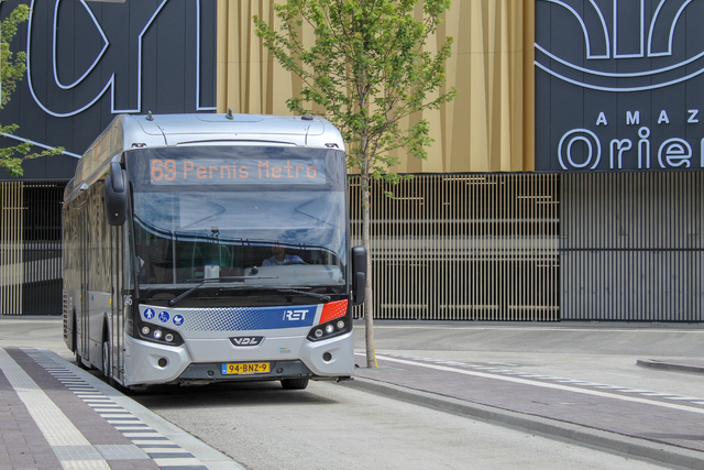 Foto van RET VDL Citea SLE-120 Hybrid 1246 Standaardbus door MD2001