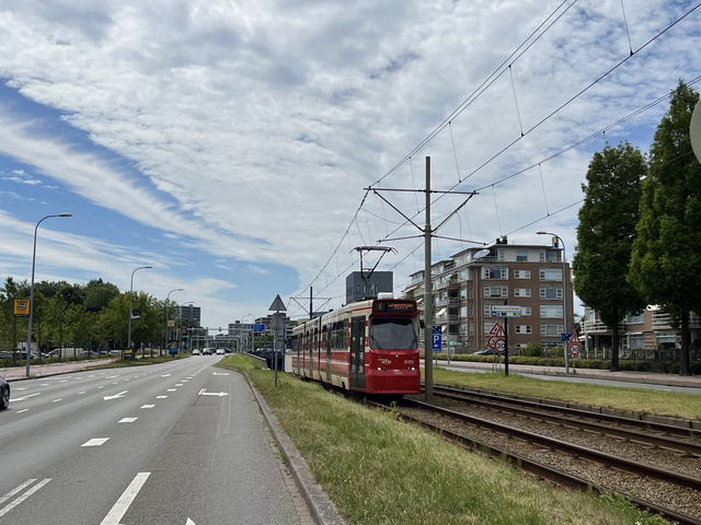 Foto van HTM GTL8 3131 Tram door Stadsbus
