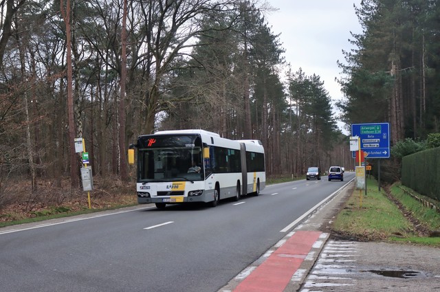 Foto van DeLijn Volvo 7700A 111078 Gelede bus door mauricehooikammer