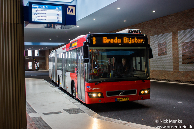 Foto van VEO Volvo 7700A 5854 Gelede bus door_gemaakt Busentrein