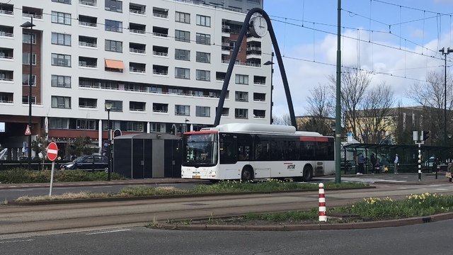 Foto van HTM MAN Lion's City CNG 1014 Standaardbus door Rotterdamseovspotter