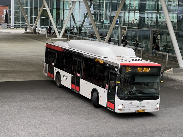 Foto van HTM MAN Lion's City CNG 1092 Standaardbus door_gemaakt Stadsbus