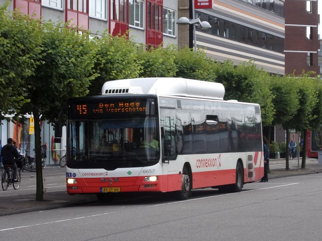 Foto van CXX MAN Lion's City CNG 6657 Standaardbus door_gemaakt Lijn45