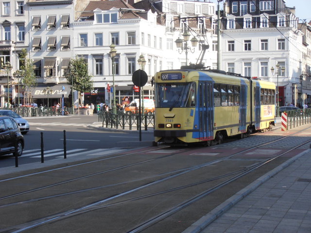 Foto van MIVB Brusselse PCC 7741 Tram door_gemaakt Perzik