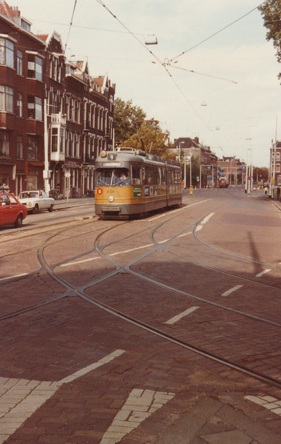Foto van RET Rotterdamse Düwag GT6 634 Tram door JanWillem