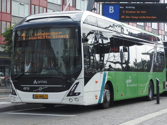 Foto van ARR Volvo 7900 Electric 4816 Standaardbus door treinspotter2323