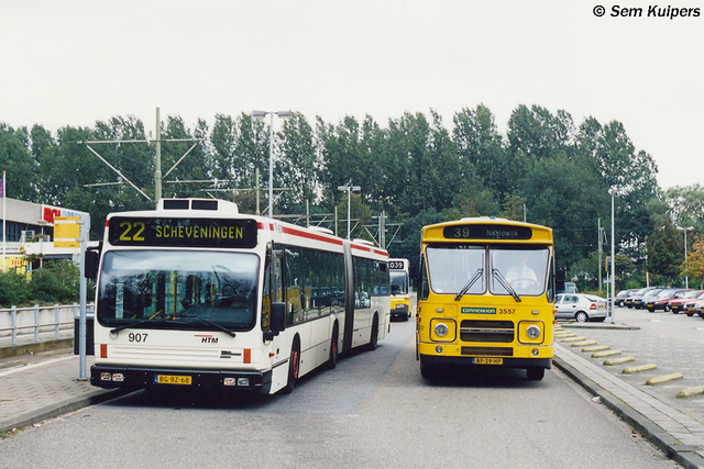 Foto van HTM Den Oudsten B93 907 Gelede bus door RW2014
