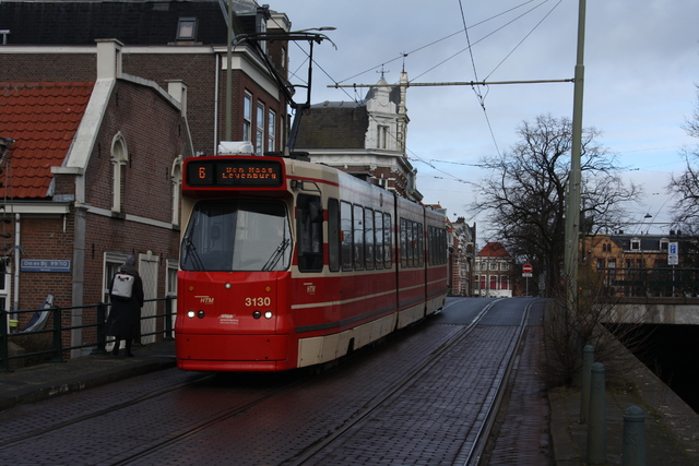 Foto van HTM GTL8 3130 Tram door Tramspoor