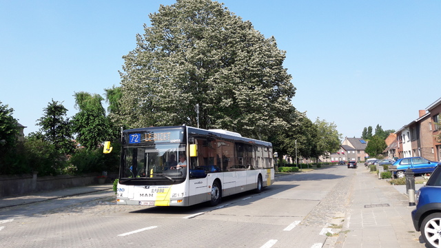 Foto van DeLijn MAN Lion's City 550155 Standaardbus door BusfanTom