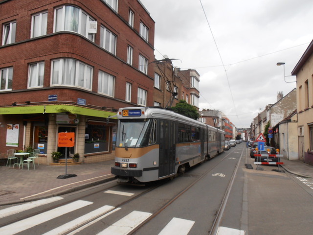Foto van MIVB Brusselse PCC 7952 Tram door_gemaakt Perzik