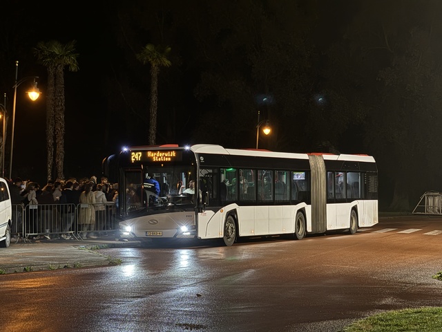 Foto van OVinIJ Solaris Urbino 18 9303 Gelede bus door Stadsbus