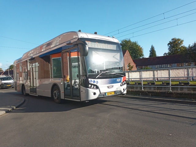 Foto van RET VDL Citea SLE-120 Hybrid 1243 Standaardbus door Sneltram