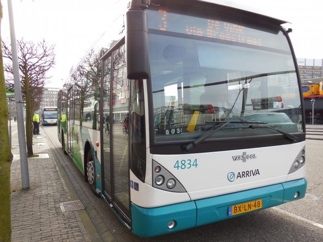 Foto van ARR Van Hool A300 Hybrid 4834 Standaardbus door Stadsbus