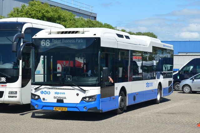 Foto van GVB Scania Citywide LE Hybrid 436 Standaardbus door wyke2207