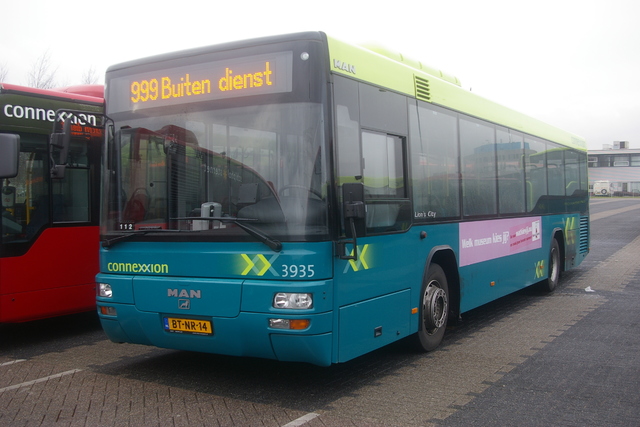 Foto van CXX MAN Lion's City T 3935 Standaardbus door wyke2207