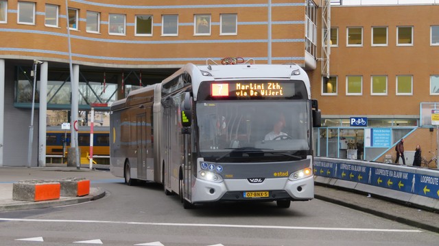 Foto van QBZ VDL Citea SLFA-180 Electric 7052 Gelede bus door_gemaakt TreinspotterUtrecht