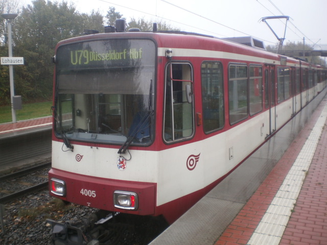 Foto van Rheinbahn Stadtbahnwagen B 4005 Tram door Perzik