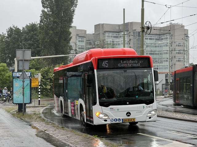 Foto van EBS Mercedes-Benz Citaro NGT Hybrid 5183 Standaardbus door Stadsbus