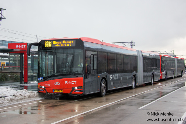 Foto van CXX Solaris Urbino 18 9332 Gelede bus door Busentrein