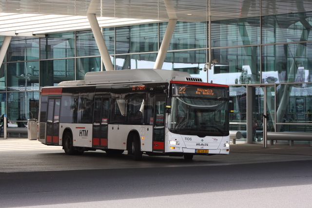 Foto van HTM MAN Lion's City CNG 1106 Standaardbus door Tramspoor
