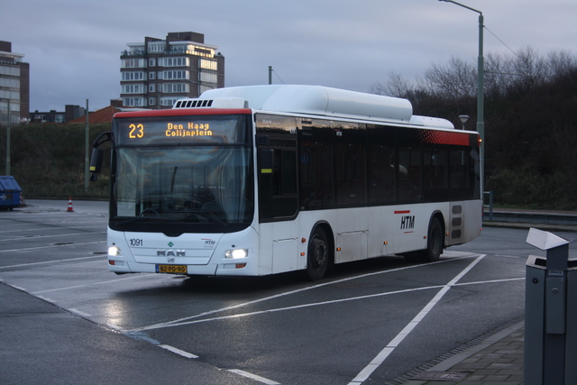 Foto van HTM MAN Lion's City CNG 1091 Standaardbus door Tramspoor