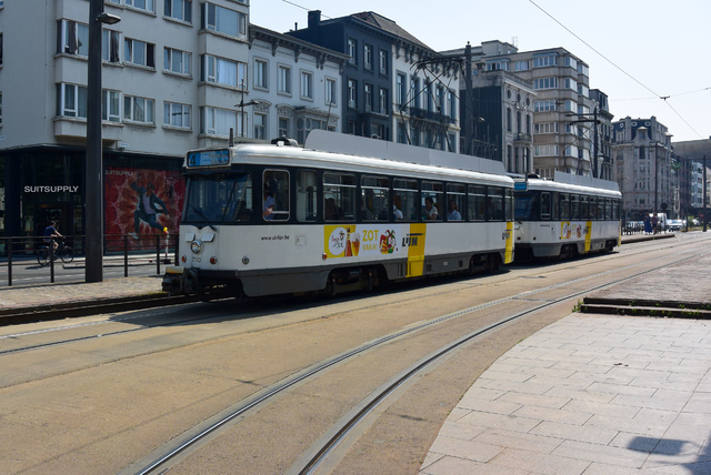 Foto van DeLijn De Lijn PCC 7110 Tram door NLRail