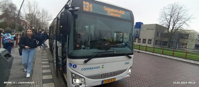 Foto van CXX Iveco Crossway LE (13mtr) 5560 Standaardbus door ScaniaRGO