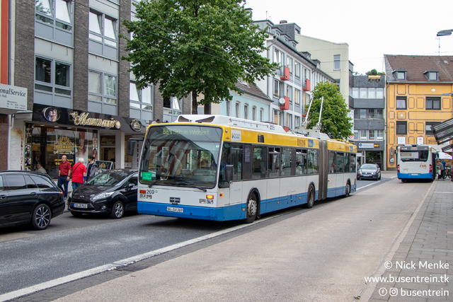 Foto van SWS Van Hool AG300T 269 Gelede bus door Busentrein