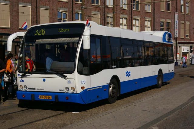 Foto van GVB Berkhof Jonckheer 170 Standaardbus door wyke2207