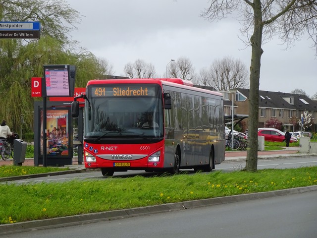 Foto van QBZ Iveco Crossway LE (13mtr) 6501 Standaardbus door Rotterdamseovspotter
