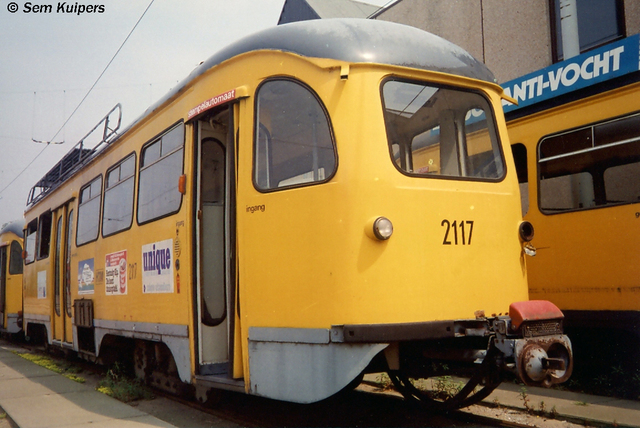 Foto van HTM Haagse PCC 2117 Tram door RW2014