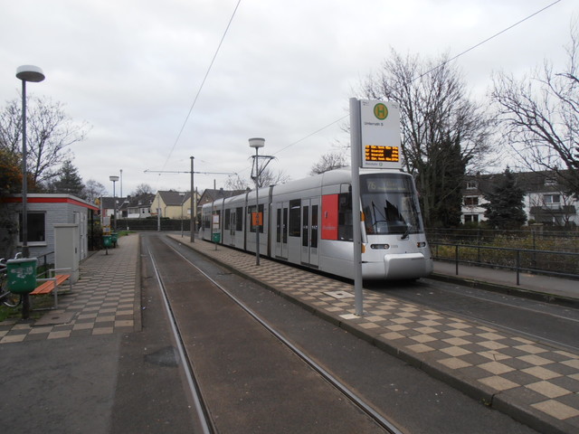 Foto van Rheinbahn NF8U 3309 Tram door_gemaakt Perzik