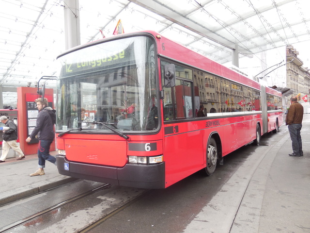 Foto van Bernmobil Hess Swisstrolley 6 Gelede bus door Stadsbus