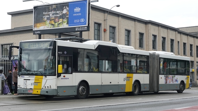 Foto van DeLijn Jonckheere Transit G 4453 Gelede bus door WDK6761G1